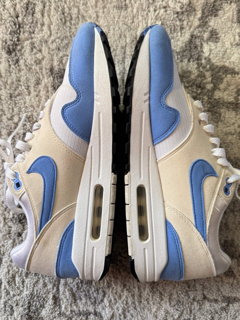 Nike Women’s Air Max 1 in Light Blue and Cream